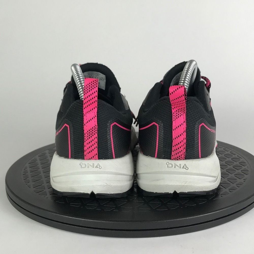 Brooks Divide 8 Black/Pink Trail Running Shoes 1203421B069 Women's Size 7.5 - Picture 6 of 13